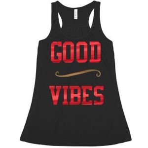 Ladies Racerback Good Vibes Tank Top
